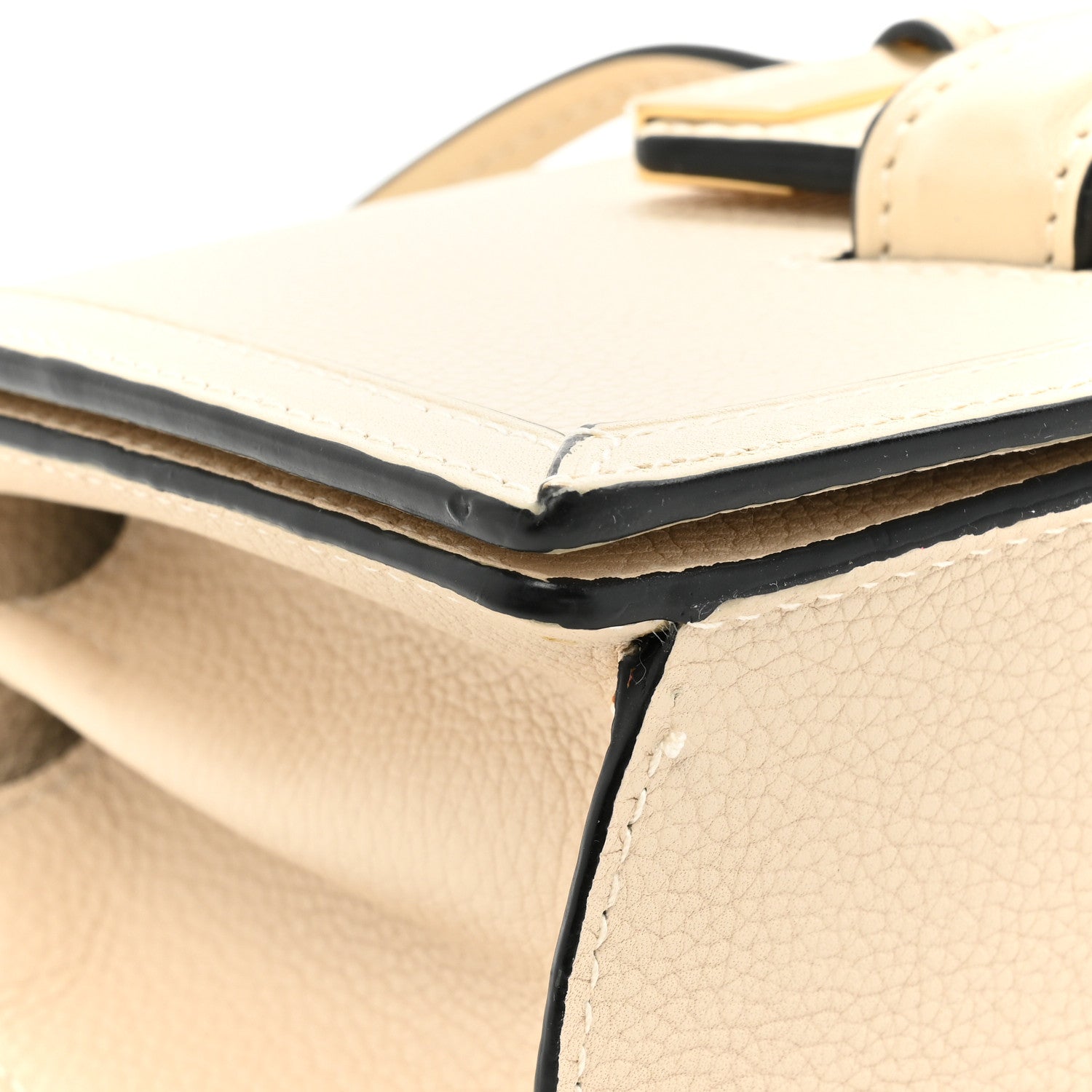 Loewe Calfskin Small Barcelona Shoulder Bag Ivory 12 of 18