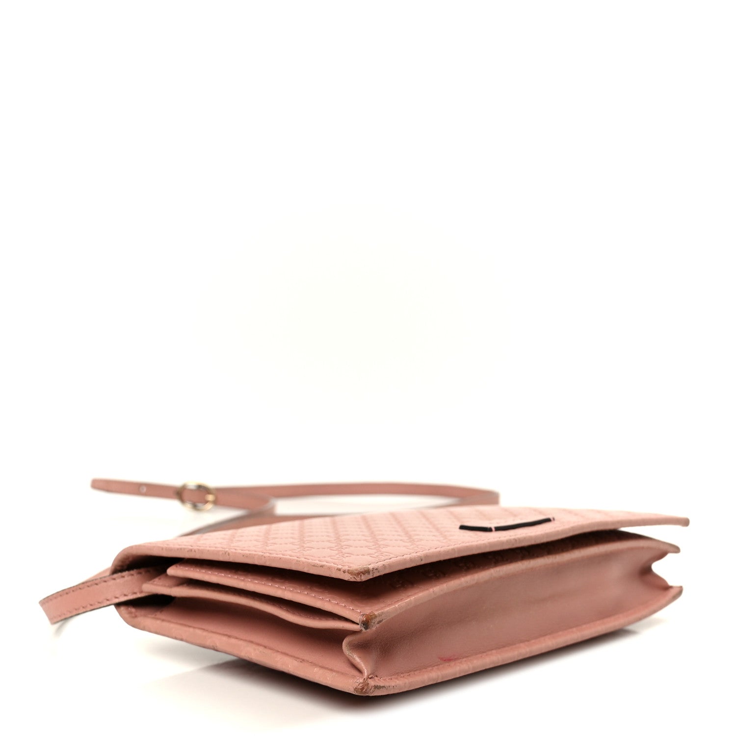 Gucci Microguccissima Crossbody Wallet Brown 4 of 10
