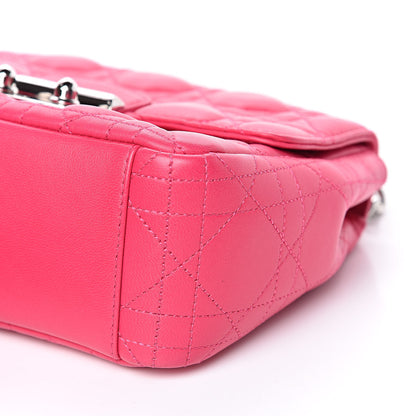 Christian Dior Lambskin Cannage Mini Miss Dior Flap Fuchsia 9 of 12