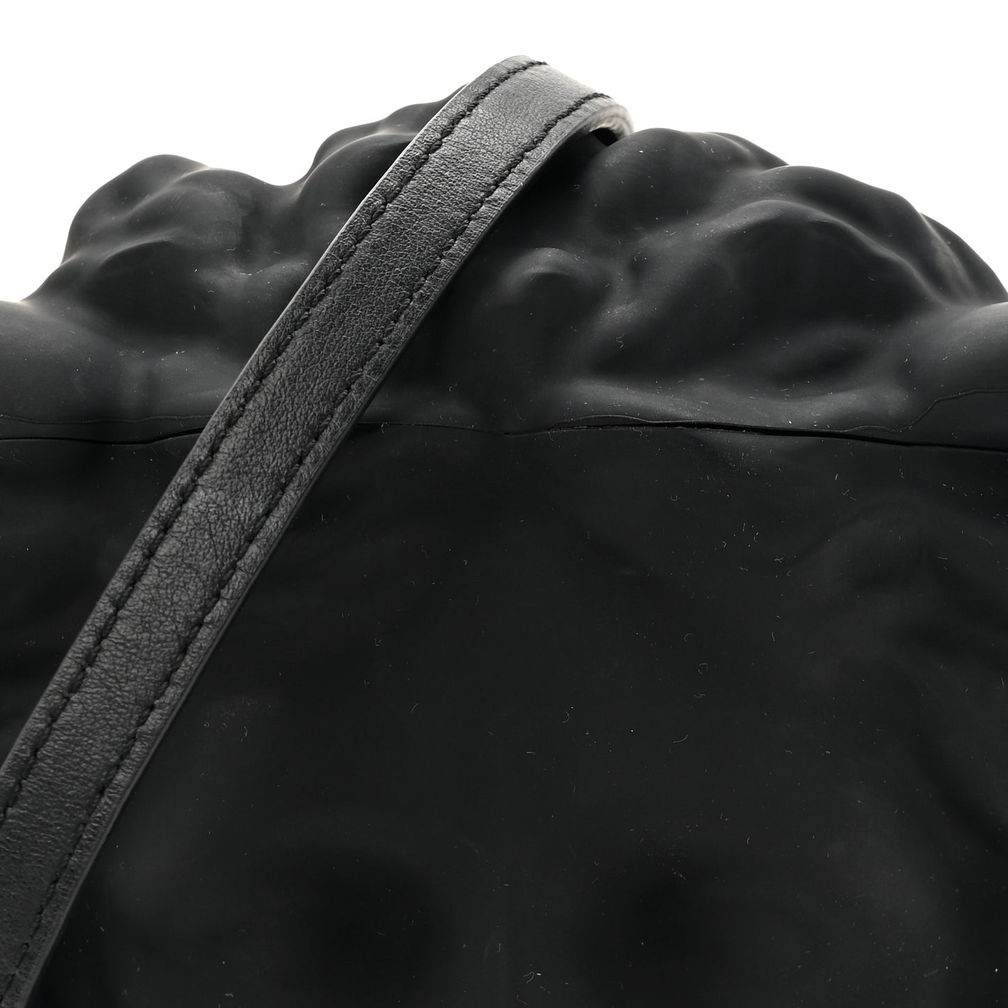 Silicone Medusa Head Crossbody Bag Black