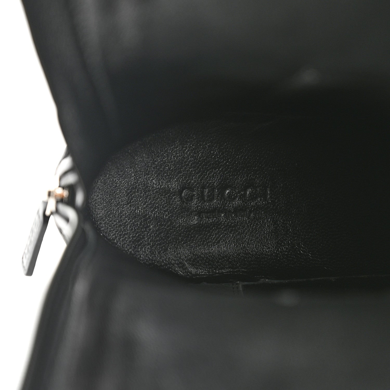 Gucci Microguccissima Knee High Riding Boots 37.5 Black 6 of 9