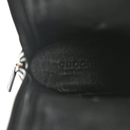 Gucci Microguccissima Knee High Riding Boots 37.5 Black 6 of 9