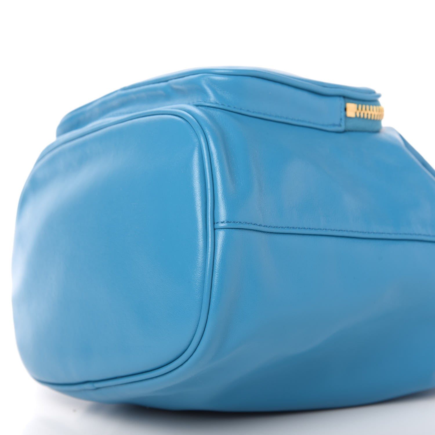 Prada Light Calfskin Saffiano Mini Bucket Crossbody Bag Voyage 7 of 10