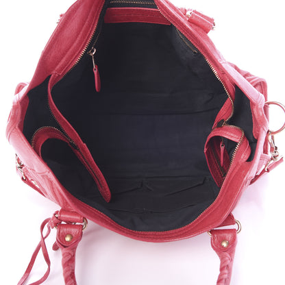 Balenciaga Agneau Giant 12 Rose Gold Hardware City Rose Thulian 4 of 12