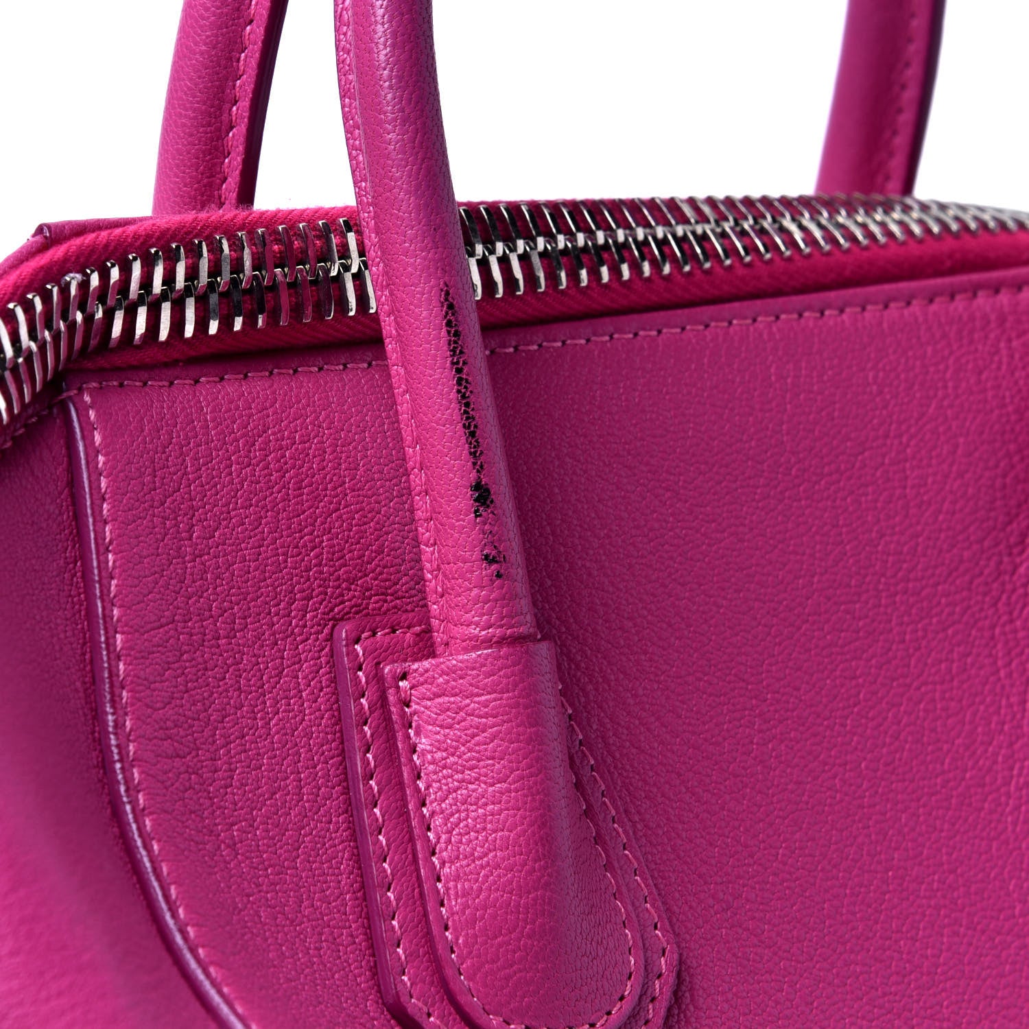 Givenchy Sugar Goatskin Small Antigona Fuchsia 6 of 6