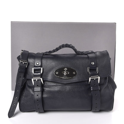 Mulberry Polished Buffalo Medium Alexa Midnight Blue 8 of 8