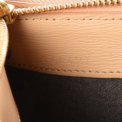 Celine Liege Calfskin Large Trio Crossbody Bag Nude 7 of 7