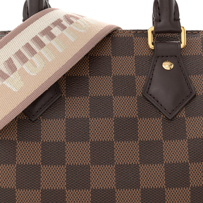 Louis Vuitton Damier Ebene Speedy Bandouliere 20 7 of 9