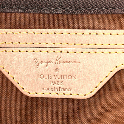 Louis Vuitton Monogram Kusama Town Speedy 30 Blue 6 of 8