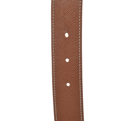 Hermes Courchevel 32mm H Belt 70 Gold Vert Clair 5 of 6