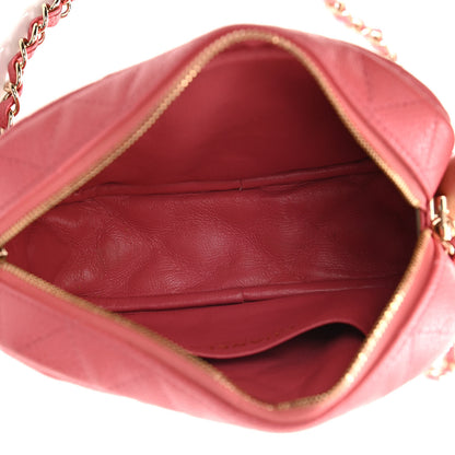 Chanel Iridescent Caviar Small Timeless Camera Case Coral 4 of 10