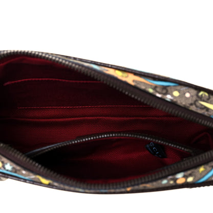 Gucci X DISNEY GG Supreme Monogram Donald Duck Small Belt Bag Beige Multicolor New Acero 5 of 13
