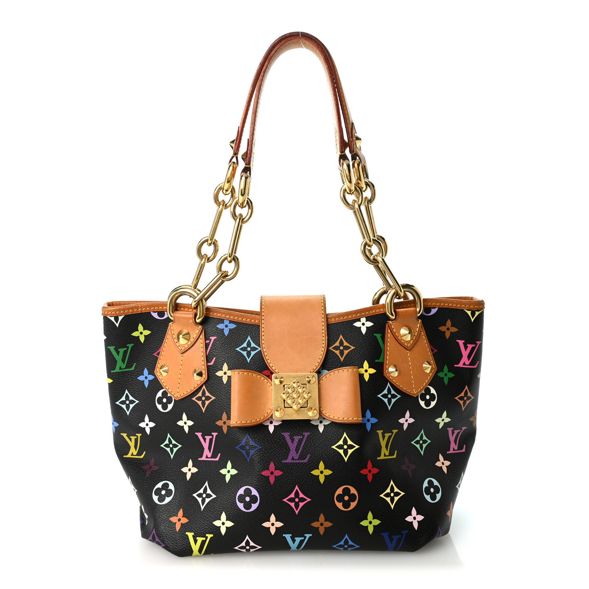 Monogram Multicolor Annie MM Black