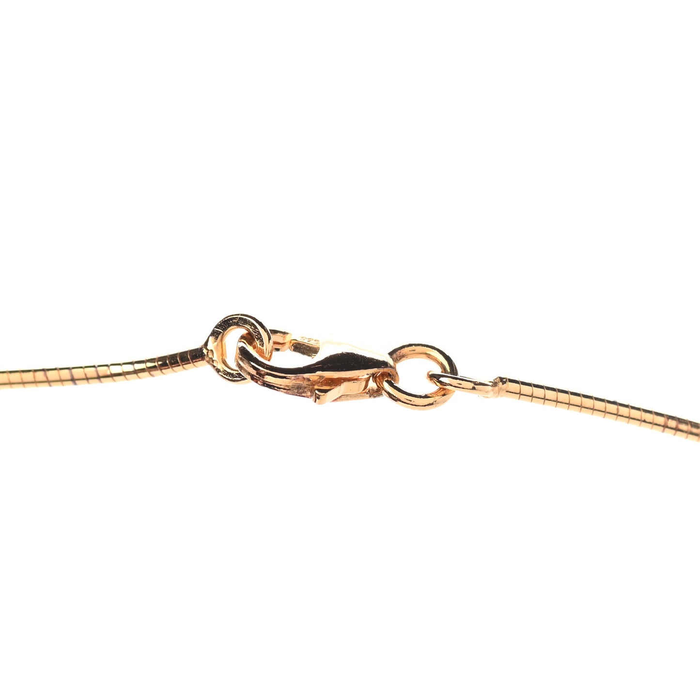 Gold Lacquered Cage d'H Pendant Necklace Vert Malachite