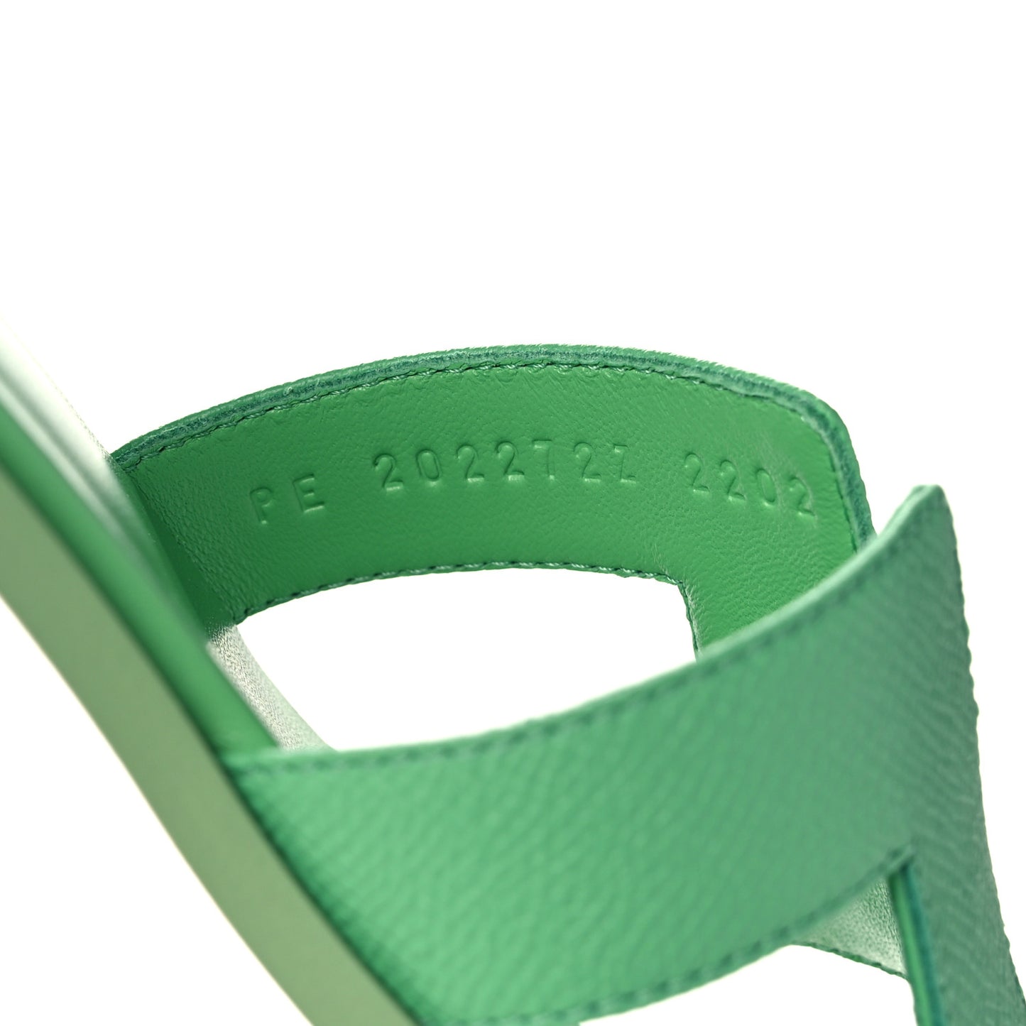 Epsom Oran Sandals 37 Vert Pomme