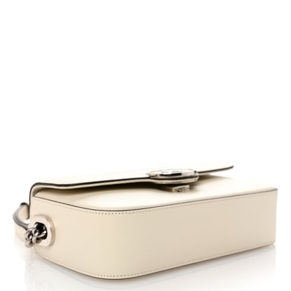 Gucci Senna Calfskin Petite GG Top Handle Shoulder Bag Mystic White 4 of 10