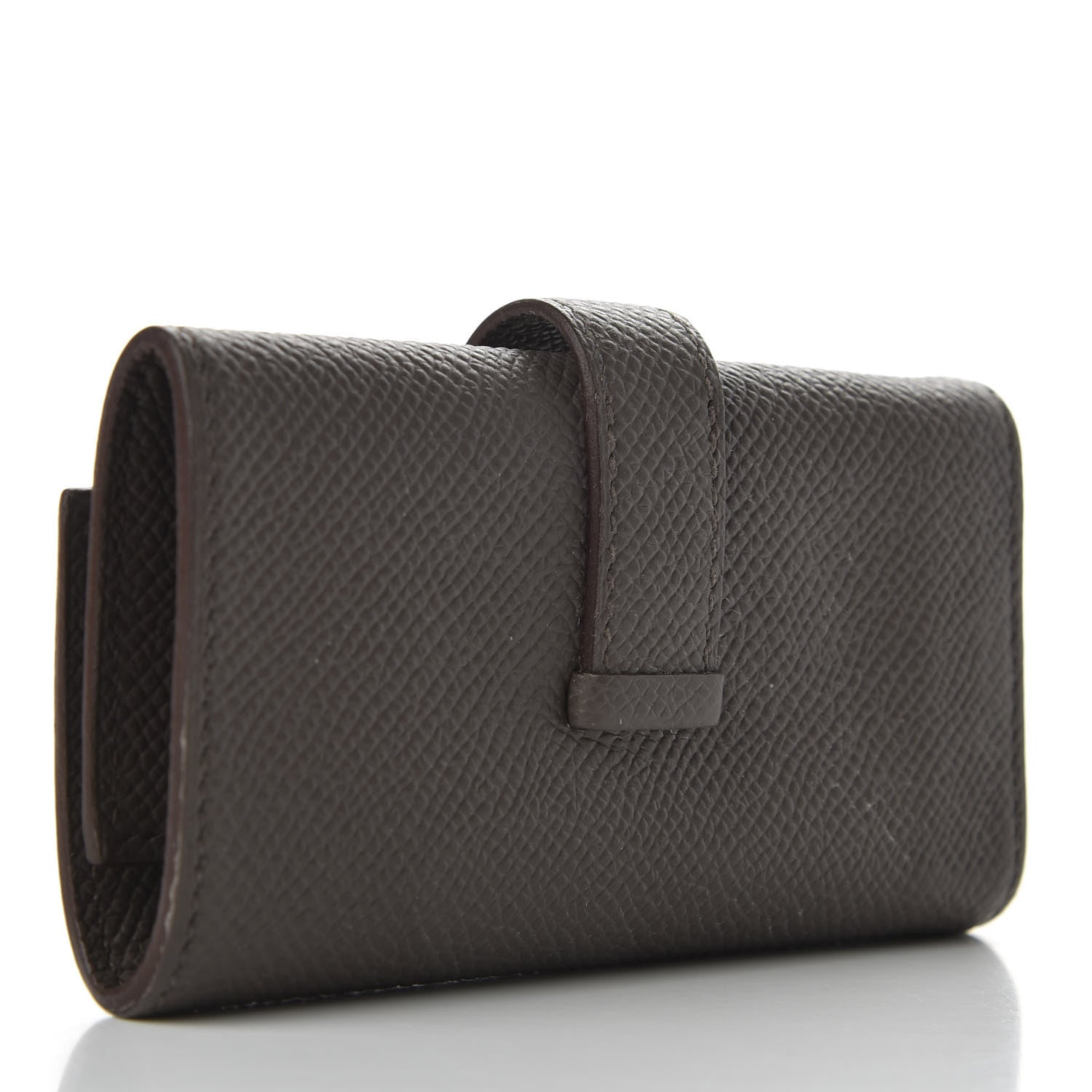 Hermes Epsom Bearn Multicles 4 Key Holder Etain 3 of 7