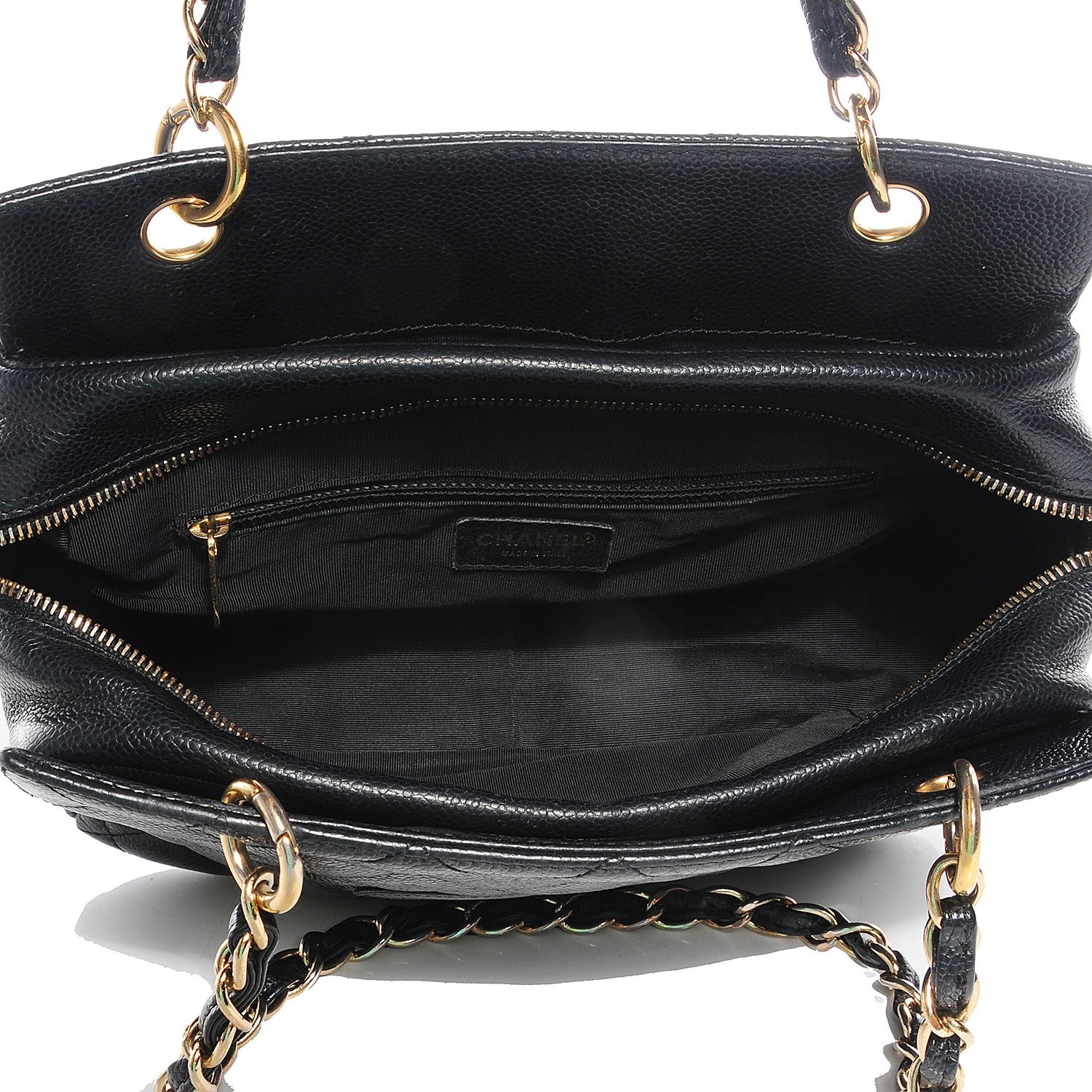 Chanel Caviar Quilted Petit Timeless Tote PTT Black 7 of 7