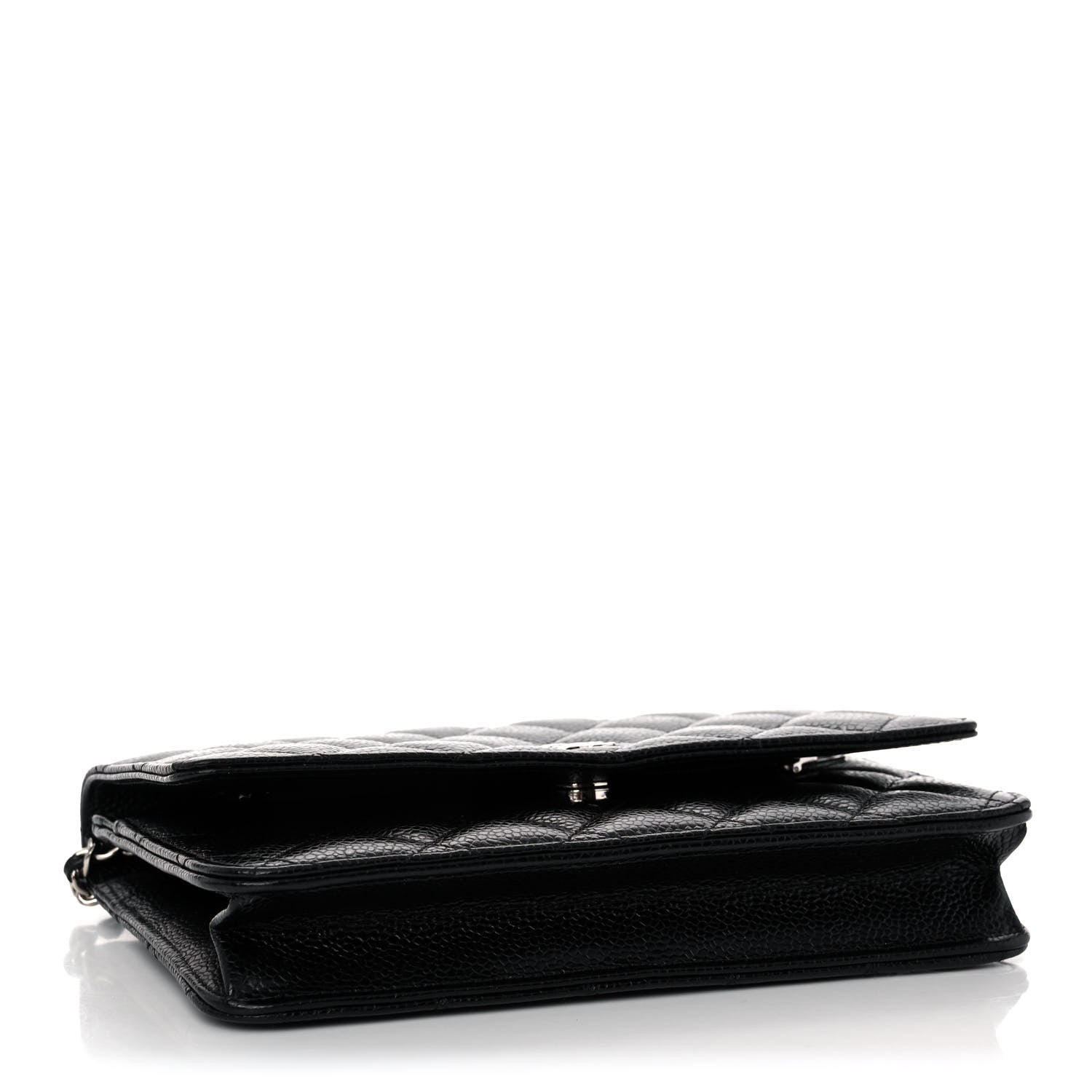 Chanel Caviar Quilted Wallet On Chain WOC Black 4 of 10