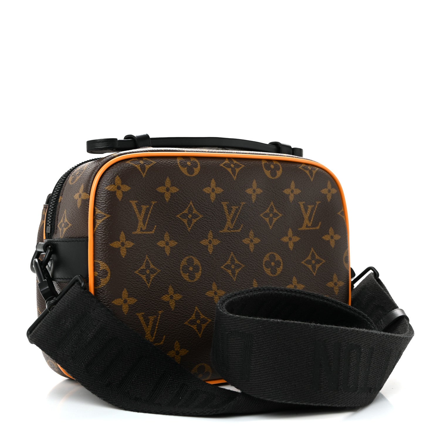 Louis Vuitton Monogram Macassar S Lock Messenger Yellow 3 of 9