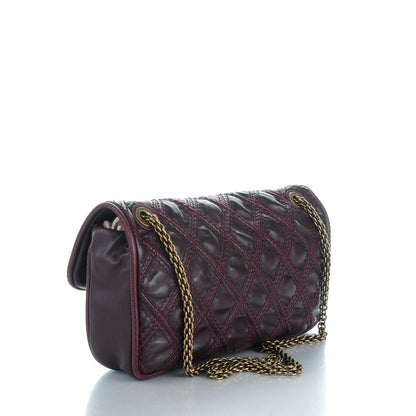 Chanel Calfskin Stitch Triptych Flap 3 of 8