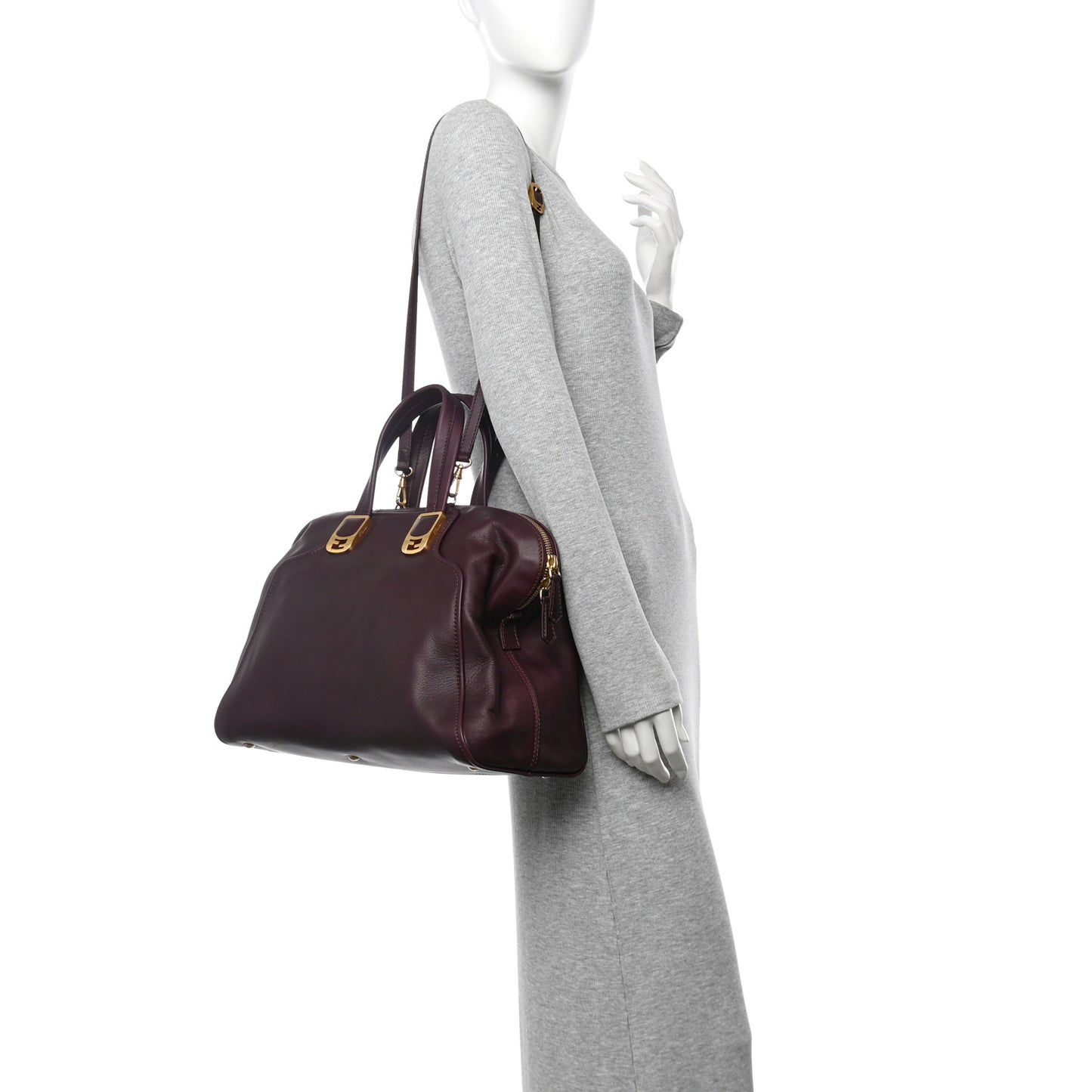 Vitello Dolce Marmol Large Chameleon Tote Ametista