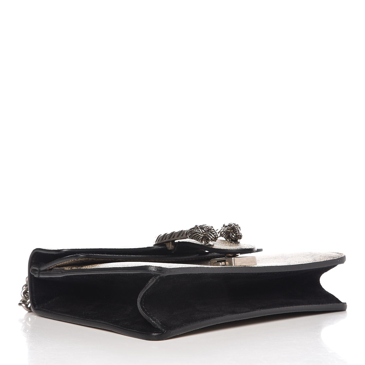 Gucci GG Supreme Monogram Mini Dionysus Shoulder Bag Black 4 of 7
