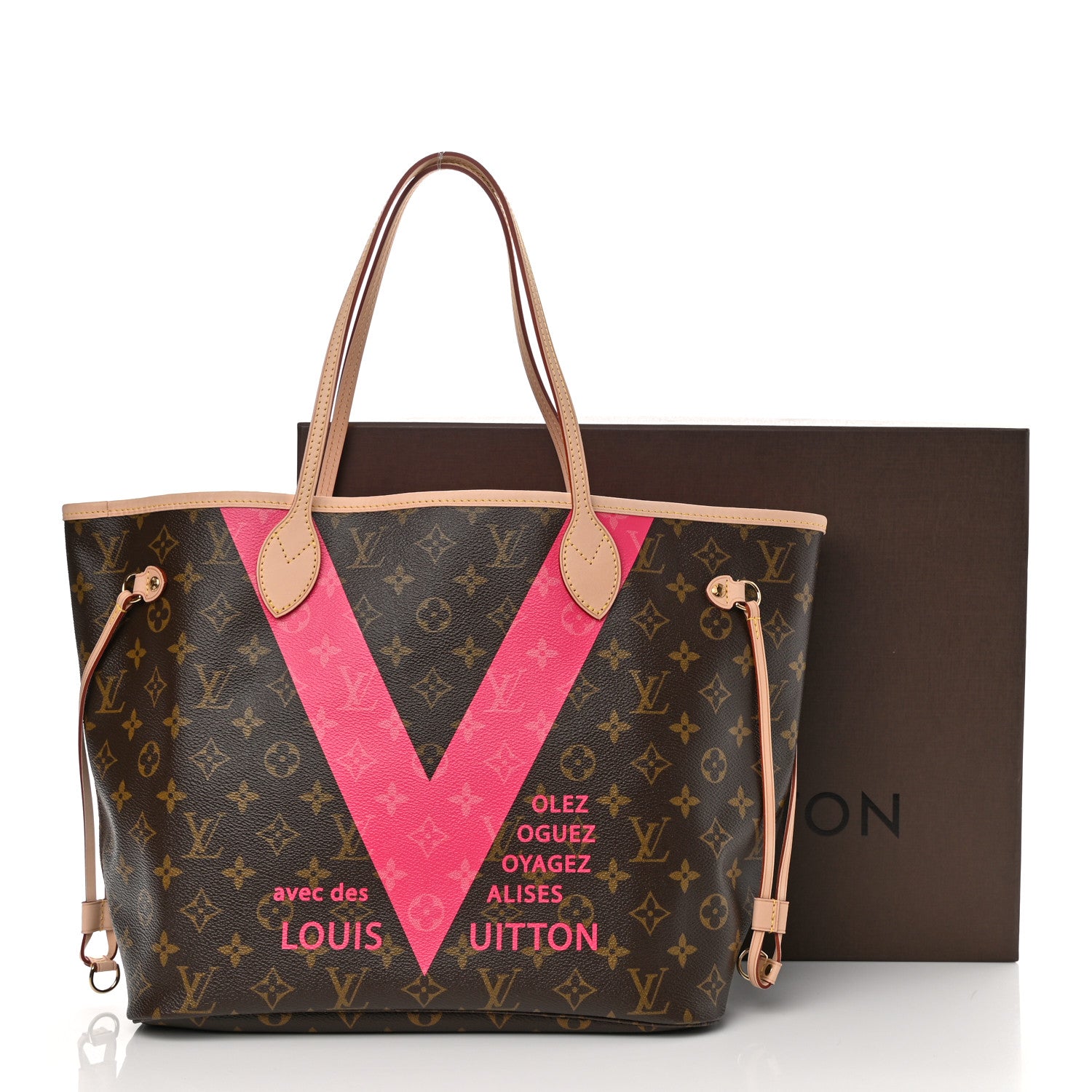 Louis Vuitton Monogram V Neverfull MM Grenade 12 of 12
