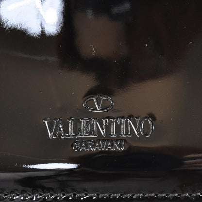 Valentino Garavani Patent Histoire Shoulder Bag Black 9 of 9