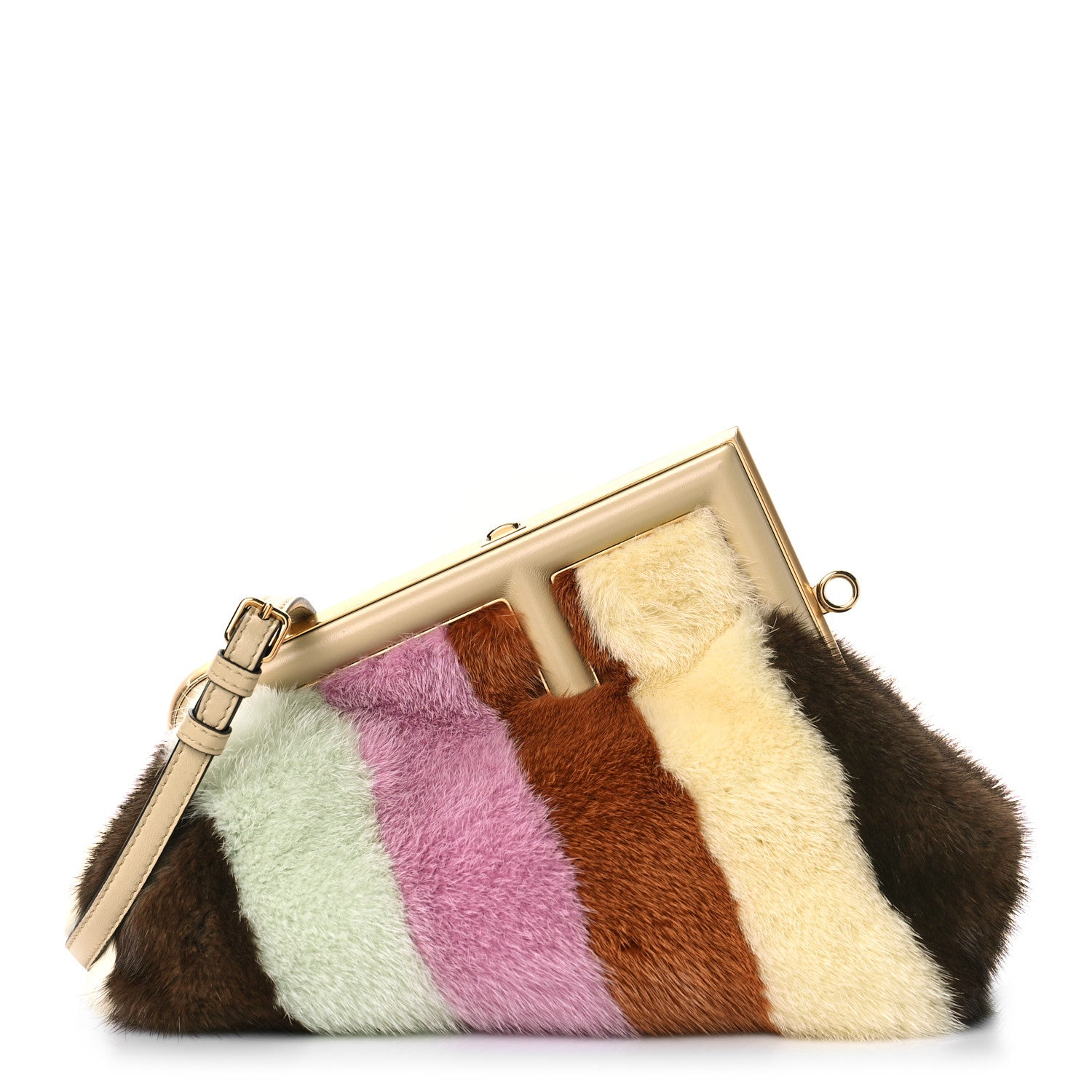 Fendi Mink Nappa Small Fendi First Multicolor 1 of 9
