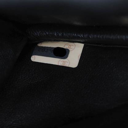 Chanel Lambskin Quilted Wallet Clutch Black 8 of 10