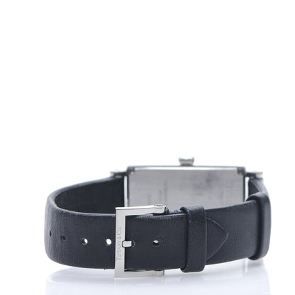 Tiffany Stainless Steel Calfskin 23mm Gallery Quartz Watch Navy 3 of 7