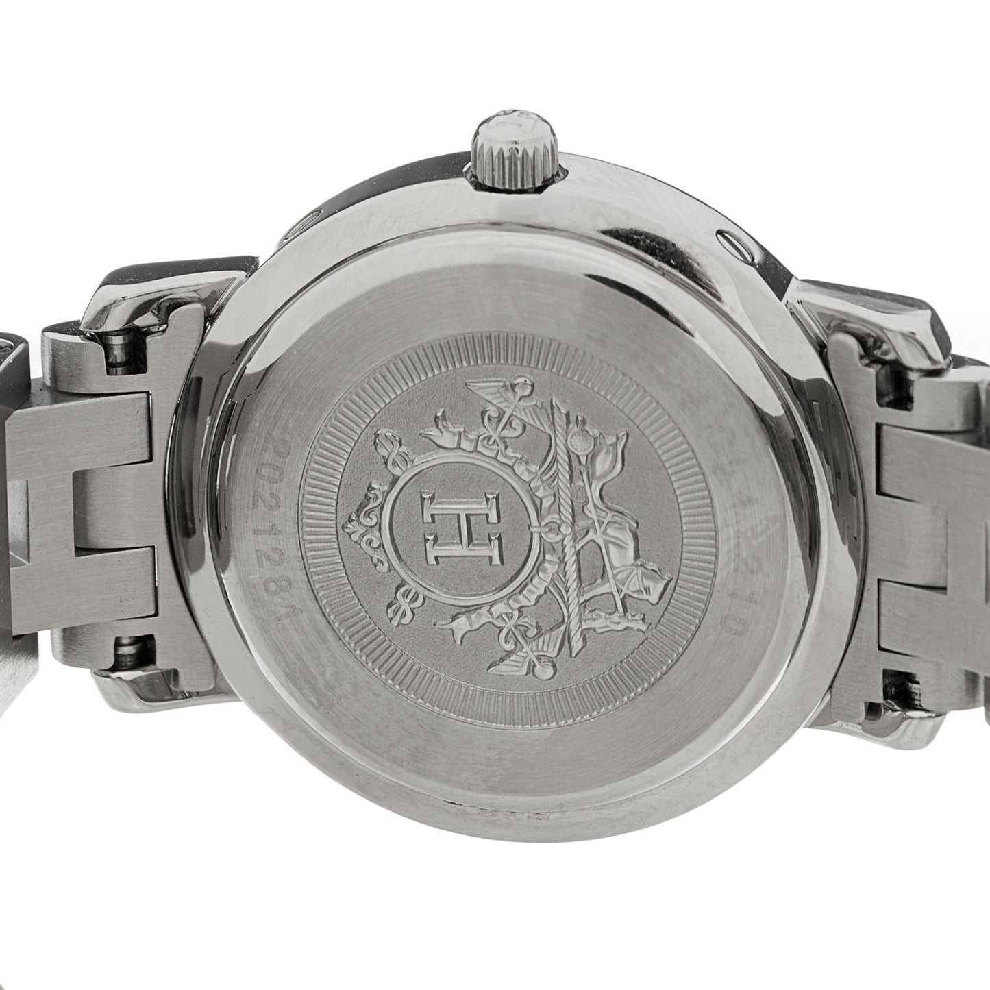 Stainless Steel 24mm Clipper Quartz Watch White