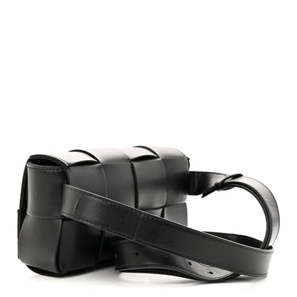 Bottega Veneta Nappa Maxi Intreccio The Belt Cassette Bag Black 3 of 9