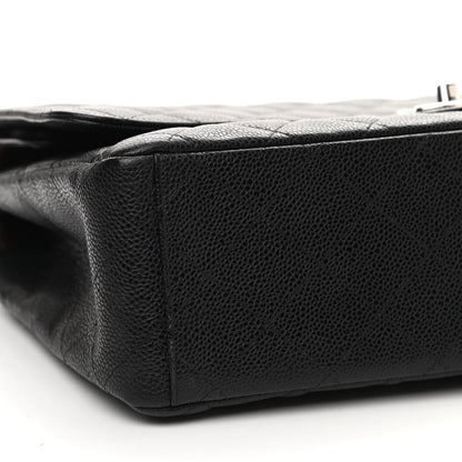 Chanel Caviar Quilted Maxi Double Flap Black 8 of 9