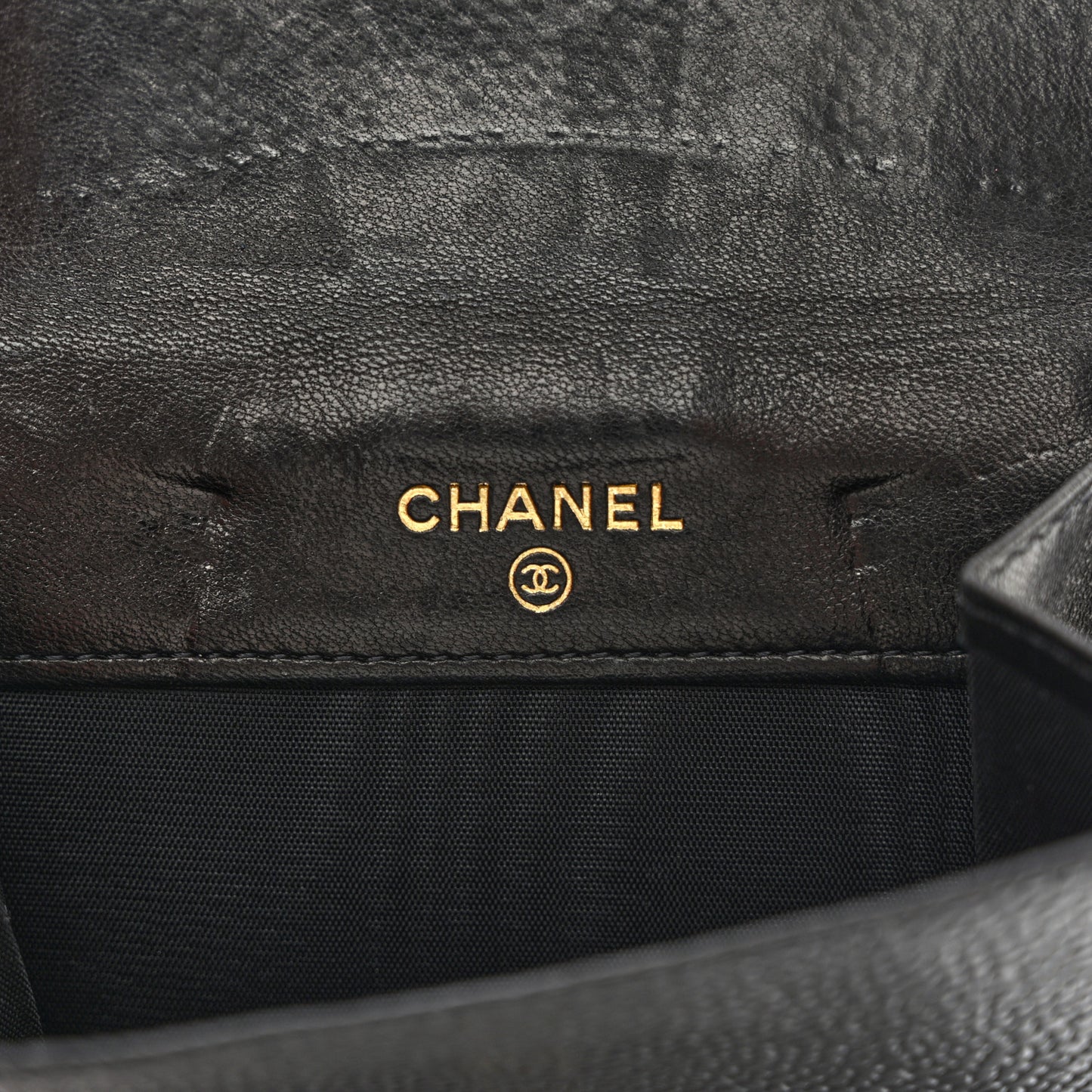 Caviar Timeless CC Compact French Wallet Black