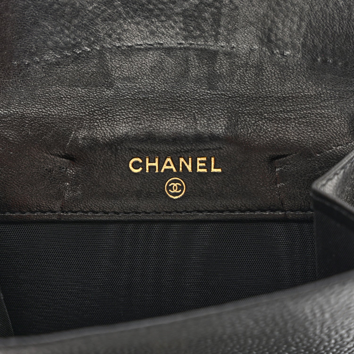Chanel Caviar Timeless CC Compact French Wallet Black 7 of 14