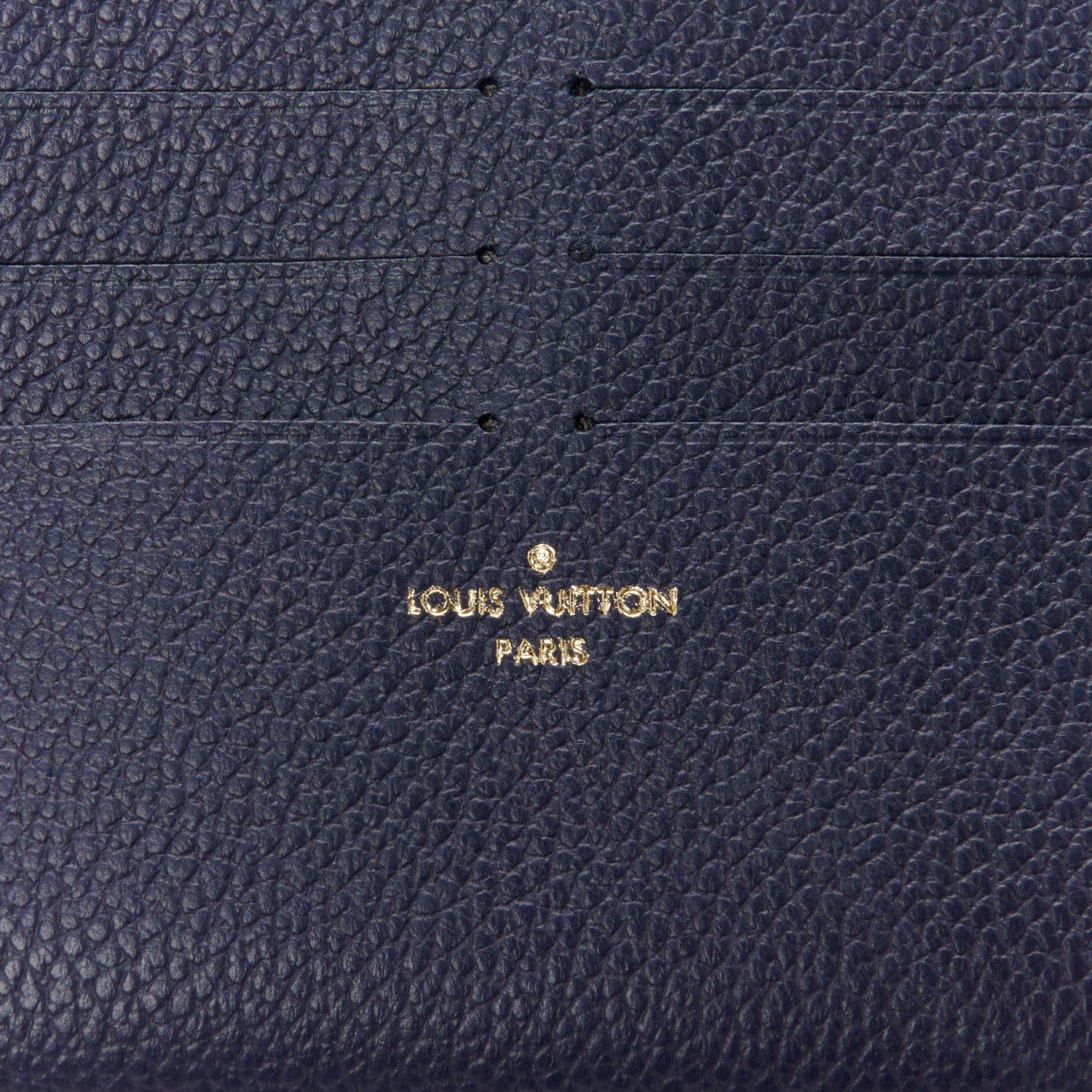 Louis Vuitton Empreinte Pochette Felicie Chain Wallet Marine Rouge 9 of 14