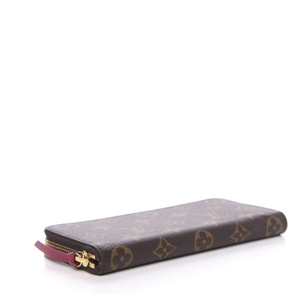 Louis Vuitton Monogram Clemence Wallet Fuchsia 4 of 8