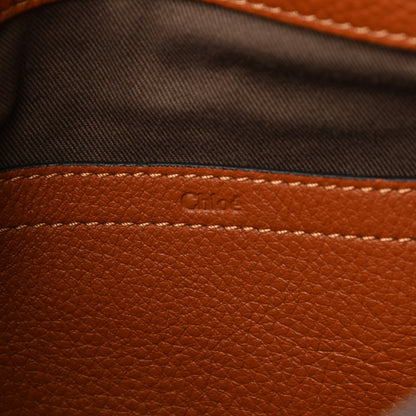 Chloe Calfskin Medium Marcie Round Crossbody Bag Tan 5 of 13