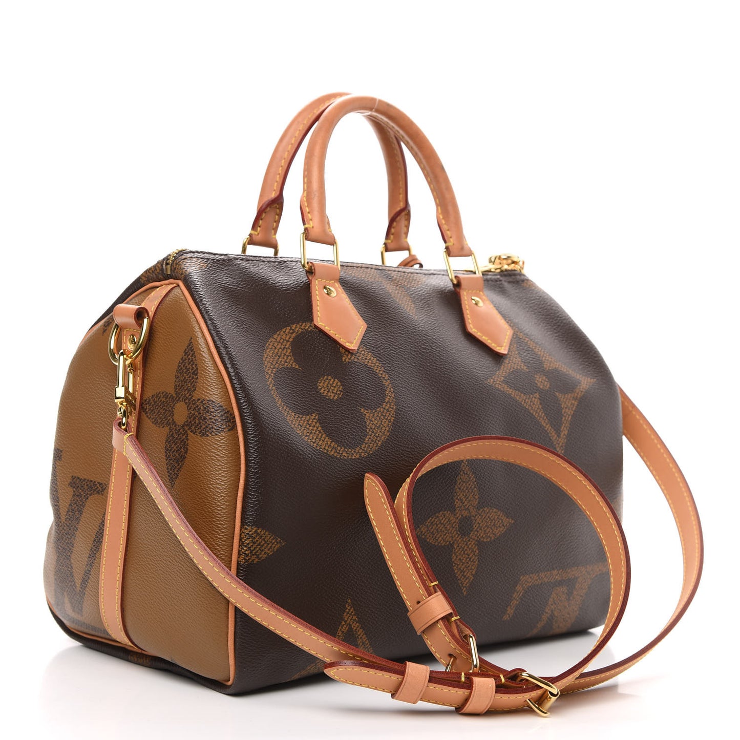 Reverse Monogram Giant Speedy Bandouliere 30