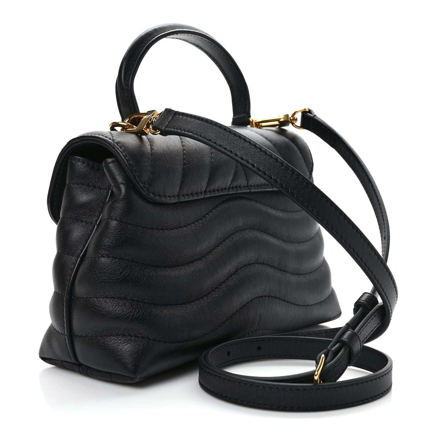 Calfskin Hold Me New Wave Black