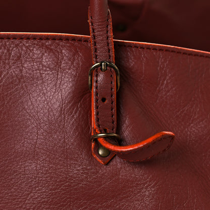 Balenciaga Veau Papier A3 Tote Orange Brulee 20 of 24