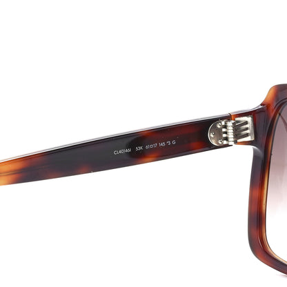 Celine Acetate Oversized Square Sunglasses CL401461 Tortoise 5 of 7