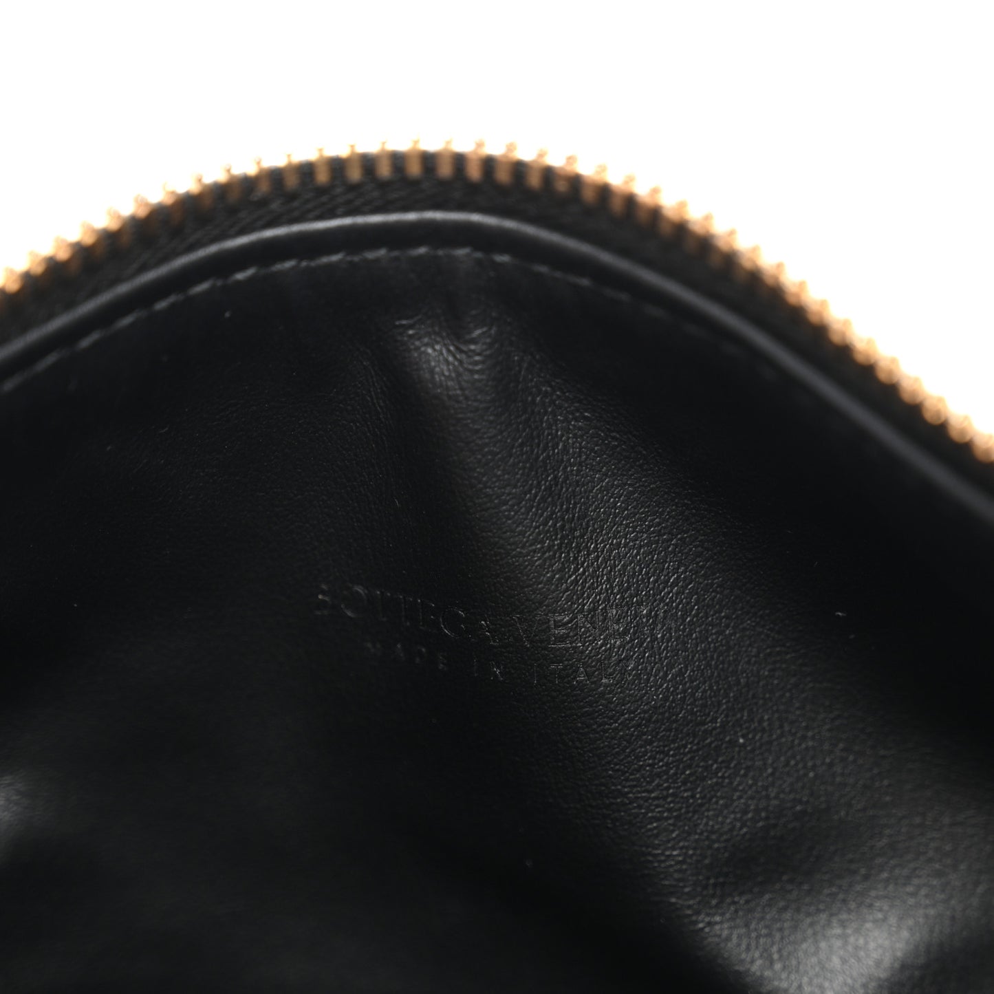 Calfskin Nappa Intrecciato Mini Wallace Black Black