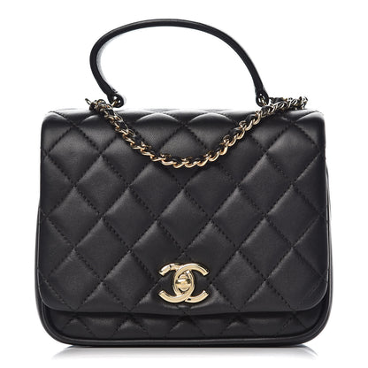 Chanel Lambskin Quilted Mini Citizen Chic Flap Black 1 of 11
