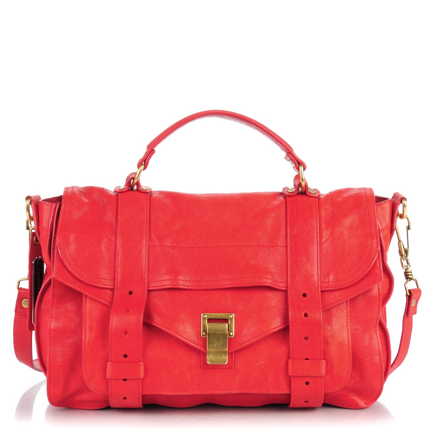 Lambskin Medium PS1 Satchel Lipstick