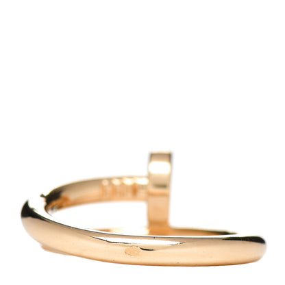 Cartier 18K Yellow Gold Juste Un Clou Ring 55 7.25 3 of 5