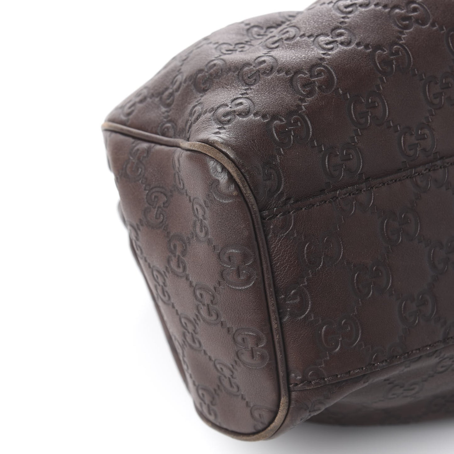 Guccissima Medium Sukey Tote Chocolate