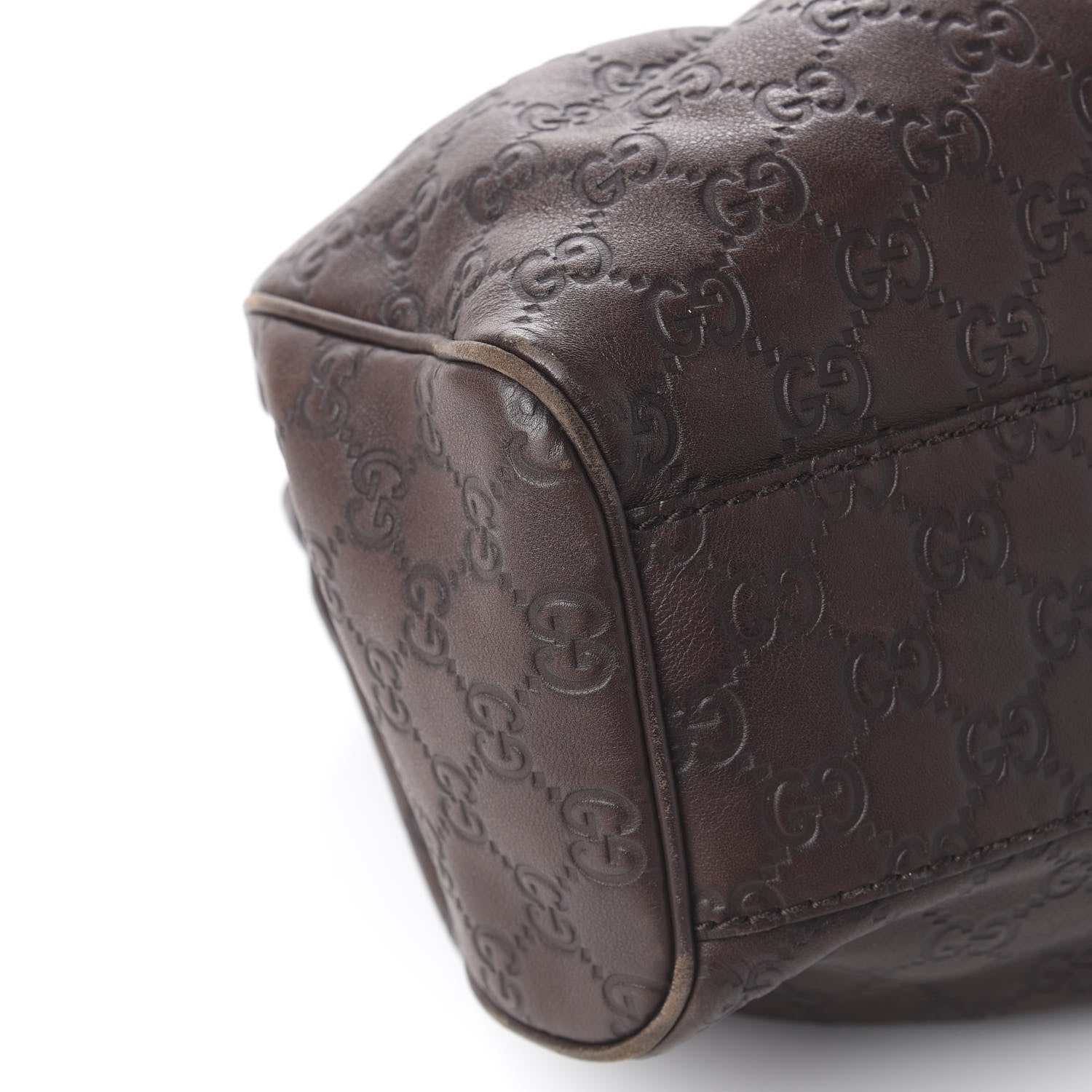 Gucci Guccissima Medium Sukey Tote Chocolate 10 of 11